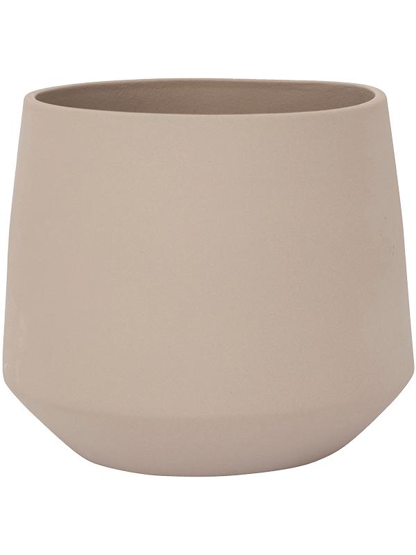 Кашпо Ceramic julia m funghi beige D14.5 H15 см