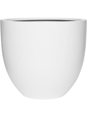Кашпо Fiberstone jesslyn l matt white D70 H61 см
