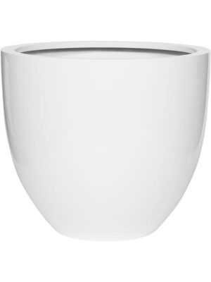 Кашпо Fiberstone jesslyn m glossy white D60 H50.5 см
