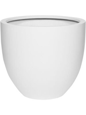 Кашпо Fiberstone jesslyn s matt white D50 H44 см