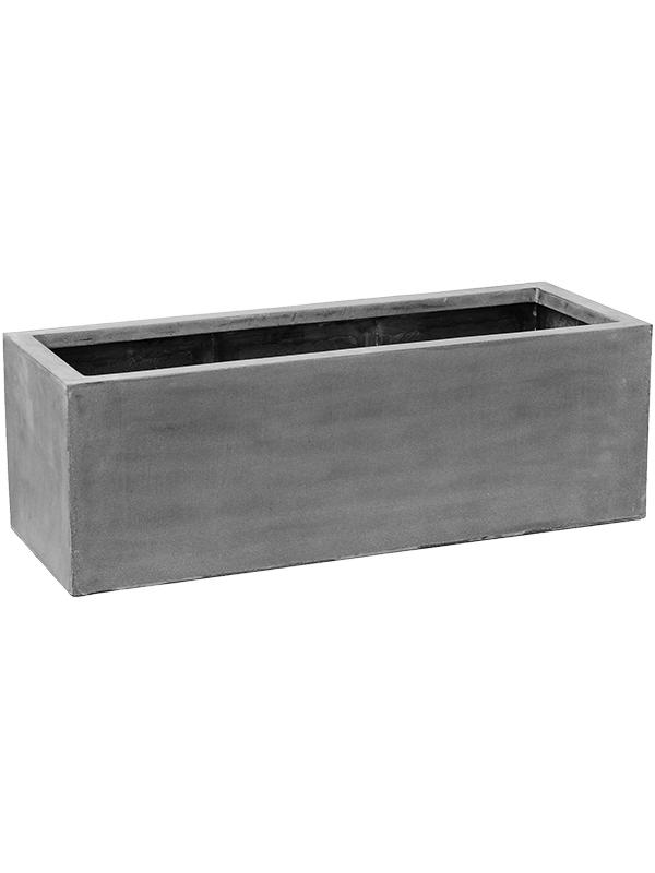 Кашпо Fiberstone jort s grey L120 W45 H40 см