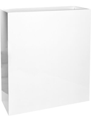 Кашпо Fiberstone jort slim high xl glossy white L91 W36 H102 см