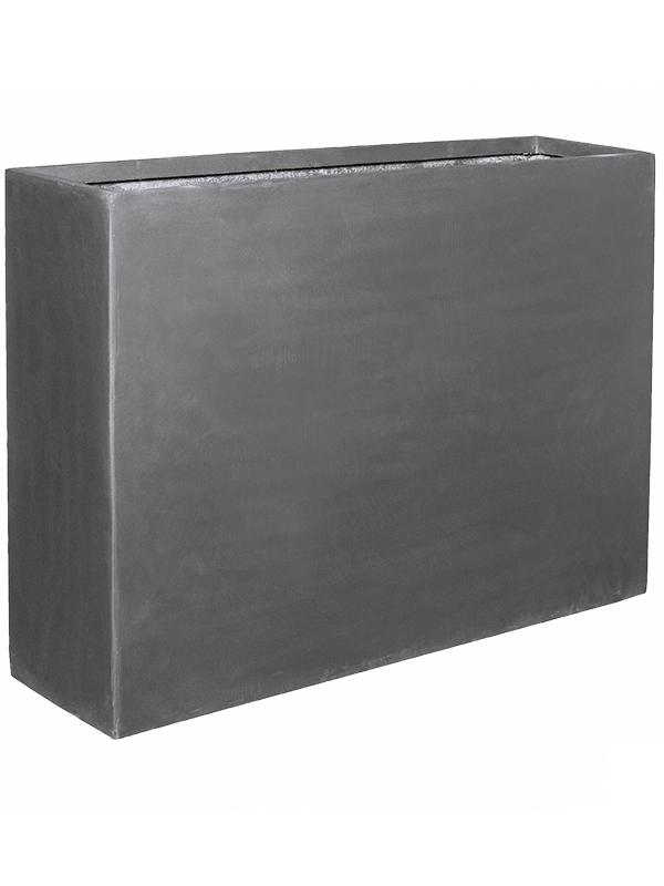 Кашпо Fiberstone jort slim l grey L124 W33 H90 см