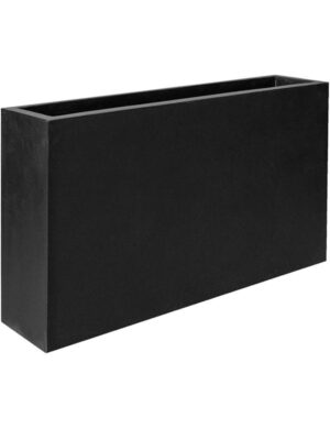 Кашпо Fiberstone jort slim s black L91 W20 H50 см
