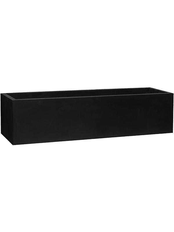 Кашпо Fiberstone jumbo jort m black L200 W60 H50 см