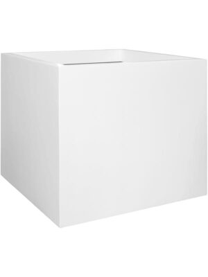 Кашпо Fiberstone jumbo xl matt white L110 W110 H92 см