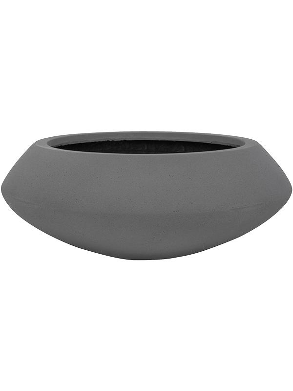Кашпо Fiberstone tara xs grey D30 H12 см