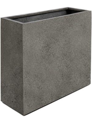 Кашпо Grigio divider with wheels natural concrete L95 W34 H90 см