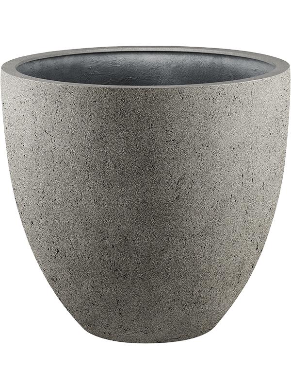Кашпо Grigio egg pot natural concrete D60 H54 см