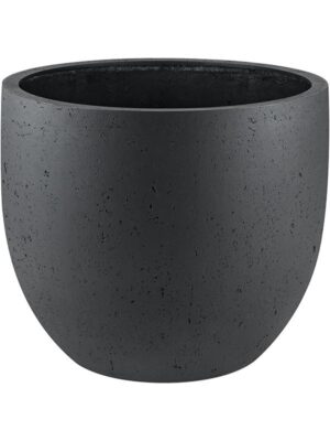Кашпо Grigio new egg pot anthracite concrete D94 H80 см