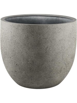 Кашпо Grigio new egg pot natural concrete D80 H66 см
