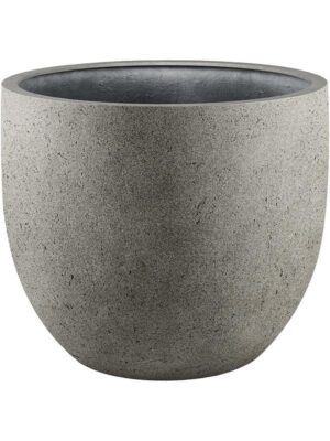 Кашпо Grigio new egg pot natural concrete D36 H31 см