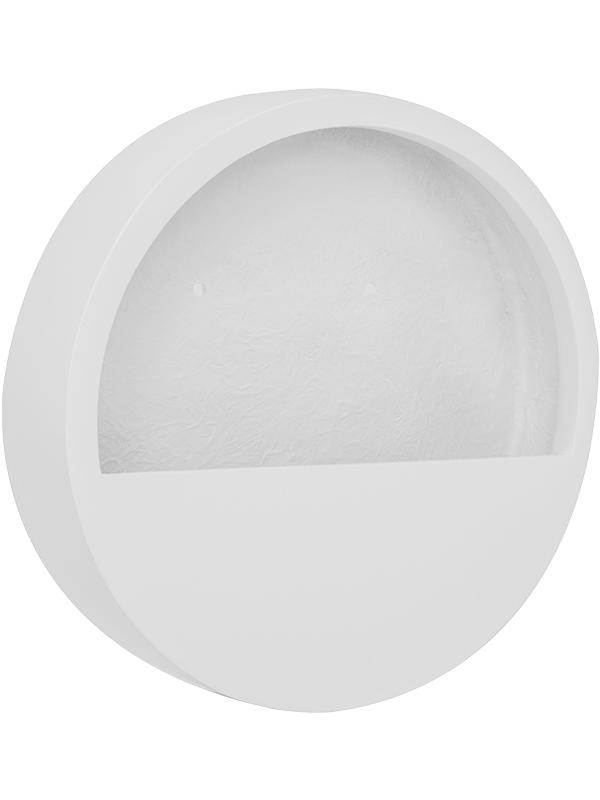 Кашпо настенное Essential wally hanging m matt white D50 H10 см