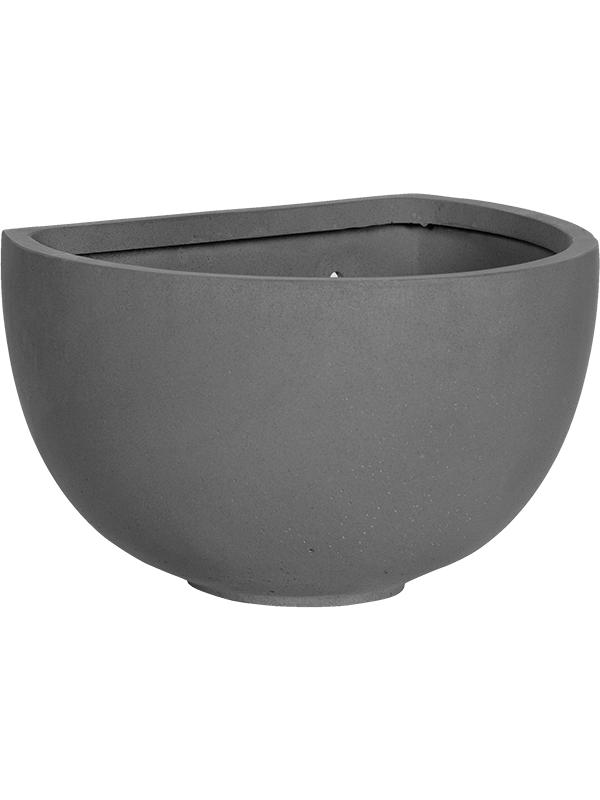 Кашпо настенное Natural wally peter m grey L22 W28.5 H18 см