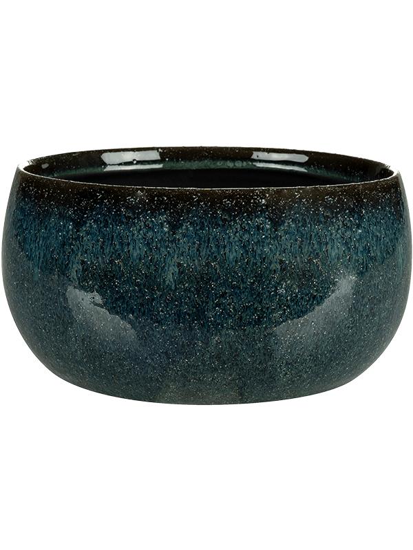 Кашпо Odile bowl petrol D21 H10 см