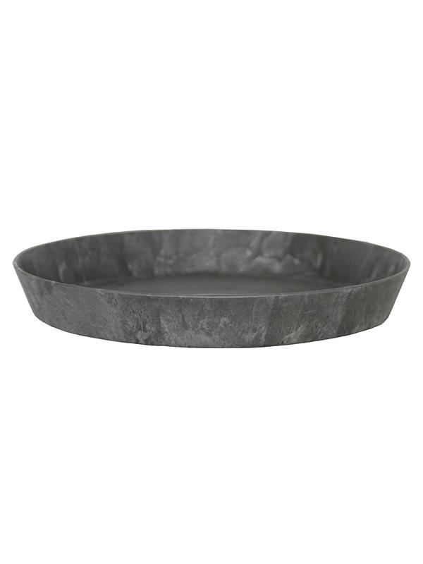 Поддон Artstone claire saucer black D30 H4 см