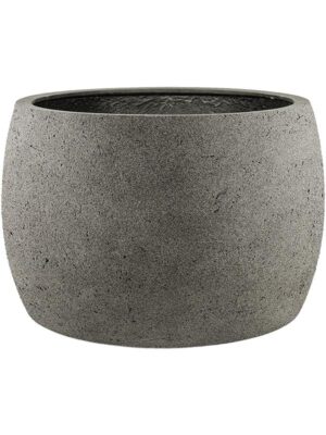 Кашпо Grigio modern bowl natural concrete D90 H55 см