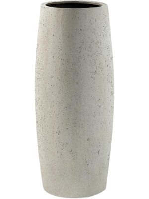 Кашпо Grigio modern vase antique white D30 H70 см