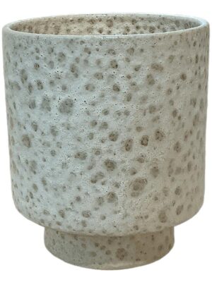 Кашпо Copley pot natural lava D16 H18 см