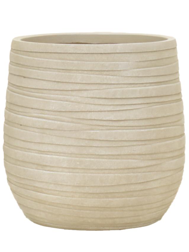 Кашпо Baq tornado darcy beige D44 H44 см