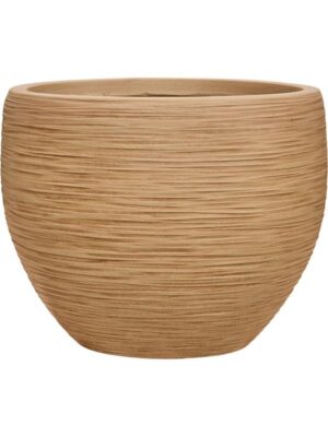 Кашпо Baq dune globe brown beige D37 H29 см