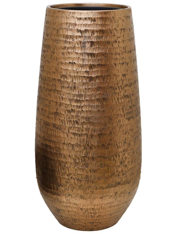 Кашпо Baq opus hammered darcy gold (с техническим горшком) D46 H100 см