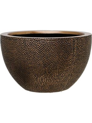 Кашпо Baq opus hit bowl gold D55 H33 см