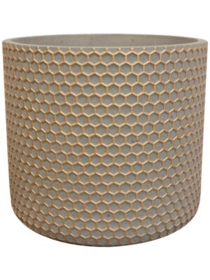 Кашпо Bernt pot shiny gold D11 H11 см