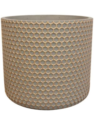 Кашпо Bernt pot shiny gold D14 H13 см