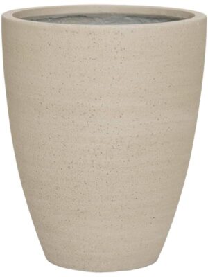 Кашпо Cement & stone ben m beige washed D35 H45 см