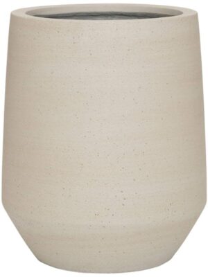 Кашпо Cement & stone harith high l beige washed D53 H68 см