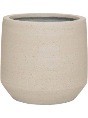 Кашпо Cement & stone harith m beige washed D42 H38 см