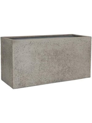 Кашпо Cement & stone jort m dioriet grey L100 W40 H50 см