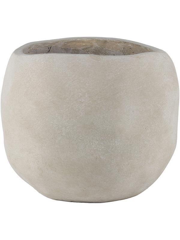 Кашпо Jasper pot light grey D55 H45 см