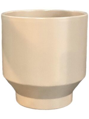 Кашпо Pato pot matt grey D13 H13 см