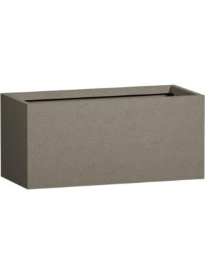Кашпо Rectangulum urban rectangle urban cement grey L100 W45 H45 см