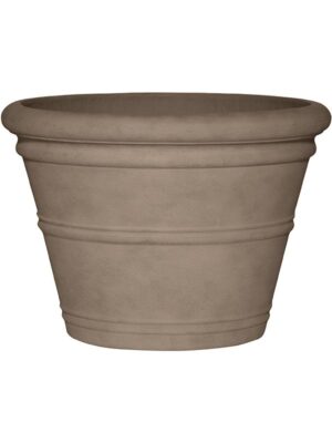 Кашпо Treasure kyra xl chalk beige D70 H49 см