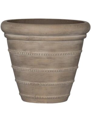 Кашпо Treasure selena xl chalk beige D70 H63 см