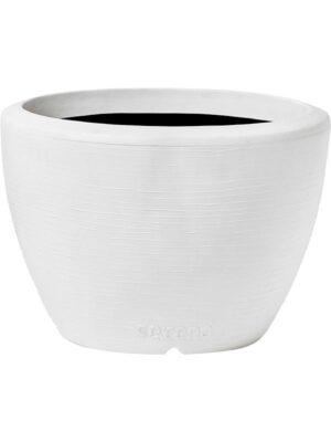 Кашпо Capi arc granite planter ball white D114 H90 см