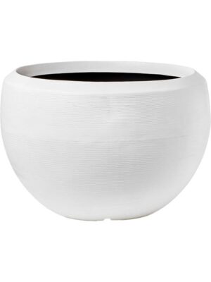 Кашпо Capi arc granite vase ball white D177 H120 см
