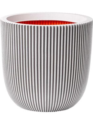 Кашпо Capi nature groove nl planter ball ivory D54 H52 см