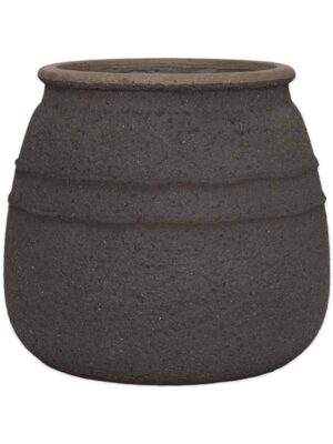 Кашпо Mediterranean hestia l umber brown D52 H46 см