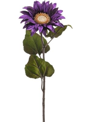 Sunflower velvet purple W18 H78 см