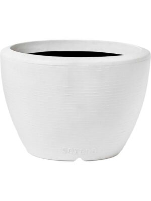 Кашпо Capi arc granite planter ball white D156 H90 см