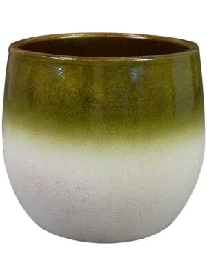 Кашпо Fem pot pear green D26 H24 см