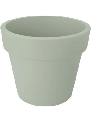 Кашпо Green basics top planter stone green D40 H33 см