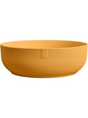 Кашпо Jazz bowl amber yellow D28 H9 см