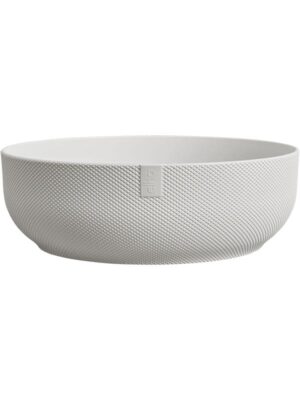Кашпо Jazz bowl silky white D28 H9 см
