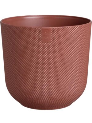Кашпо Jazz round tuscan red D30 H28 см