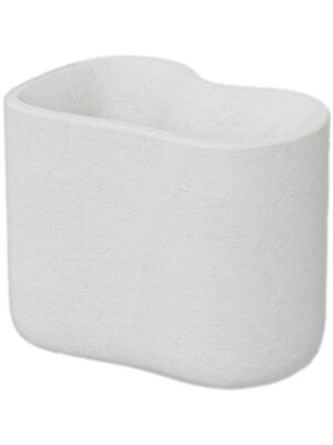 Кашпо Milos nano medium planter (stone feeling) L19 W13 H15 см